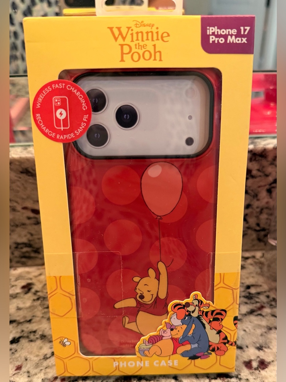 Disney Winnie  the Pooh  I Phone 17 Pro Max Case Cover NWT